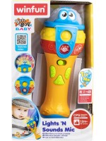 Детски микрофон WinFun - Със звук и светлини 