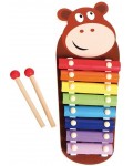 Детски музикален инструмент Acool Toy - Ксилофон с крава