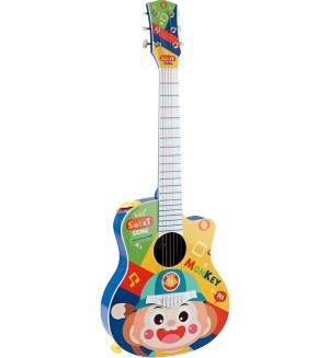 Детски музикален инструмент Sonne - Navel, китара с метални струни, 81 cm