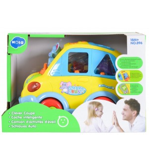 Детски музикален сортер Hola Toys - Smart bus 