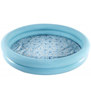 Детски надуваем басейн Little Dutch Ocean Dreams - Blue, 150 cm Детски надуваем басейн Little Dutch Ocean Dreams - Blue, 150 cm