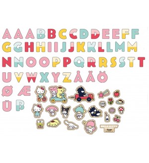 Детски образователен комплект Micki - Hello Kitty, 75 части