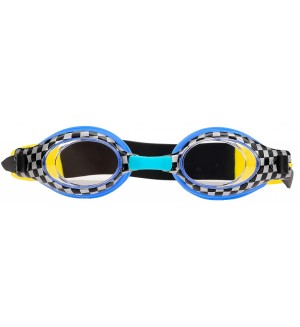 Детски очила за плуване SKY - Сини, с декорация