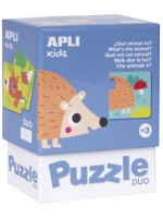 Детски пъзел Apli Kids - Кое е животното, 24 елемента
