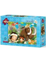 Детски пъзел Art Puzzle от 100 части - Пещерни деца