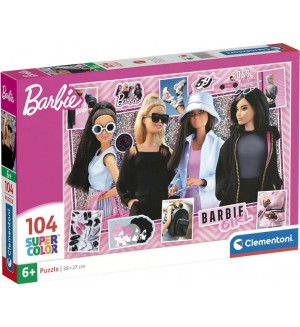 Детски пъзел Clementoni от 104 части - Барби (вариант 3)