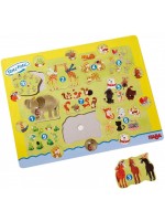 Детски пъзел Haba - Числа и животни Детски пъзел Haba - Числа и животни