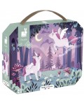 Детски пъзел Janod - Unicorn, 54 части