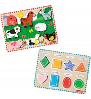 Детски пъзел Melissa & Doug - Асортимент