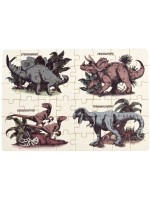 Детски пъзел Rex London - Праисторическа земя, 48 части