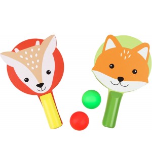 Детски пинг-понг Orange Tree Toys - Горски животни