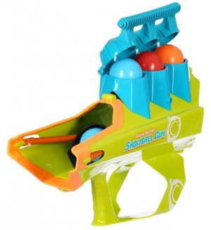 Детски пистолет 2 в 1 GT -  За снежни и пластмасови топки
