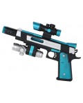 Детски пистолет Raya Toys - Galaxy Apocalypse, със звуци и светлини 