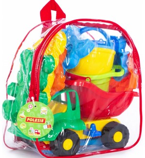 Детски плажен комплект Polesie Toys, 11 части