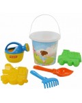 Детски плажен комплект Polesie Toys - 6 елемента, асортимент