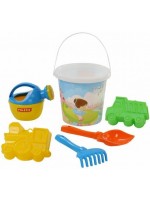 Детски плажен комплект Polesie Toys - 6 елемента, асортимент