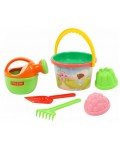 Детски плажен комплект Polesie Toys, 7 части, асортимент