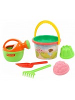 Детски плажен комплект Polesie Toys, 7 части, асортимент Детски плажен комплект Polesie Toys, 7 части, асортимент