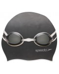 Детски плувен комплект Speedo - Шапка и очила, черен