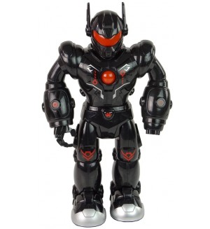 Детски робот Sonne - Exon, със звук и светлини, черен