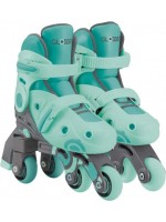 Детски ролери 2 в 1 Globber - Learning Inline Skates, 30-33, зелени Детски ролери 2 в 1 Globber - Learning Inline Skates, 30-33, зелени
