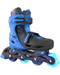 Детски ролери 2 в 1 Yvolution - Neon Combo Skates, размер 30-33, сини