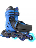 Детски ролери 2 в 1 Yvolution - Neon Combo Skates, размер 30-33, сини