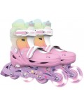 Детски ролери Yvolution - Neon Inline Skates, размер 30-33, Rainbow