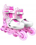 Детски ролери Yvolution - Neon Inline Skates, размер 34-37, розови