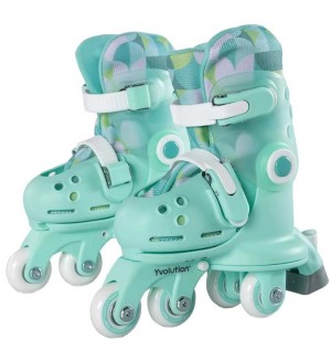 Детски ролери Yvolution - Twista skates, 23-28, зелени
