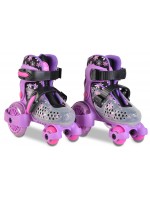 Детски ролкови кънки Byox - Little Beetle Violet Girl, 26-29