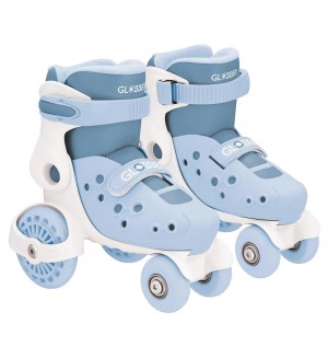 Детски ролкови кънки Globber - Learning Skates, 26-29 номер, сини