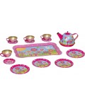 Детски сервиз за чай Goki - Funky Flowers, 14 части