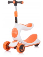 Детски скутер Chipolino - Space X, 2в1, оранжев