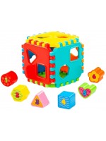 Детски сортер Polesie Toys - Куб, 12 части