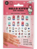 Детски стикери за нокти Micki - Hello Kitty and friends, 80 броя