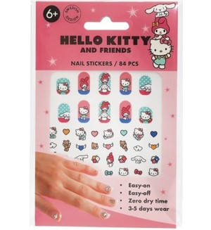 Детски стикери за нокти Micki - Hello Kitty and friends, 80 броя