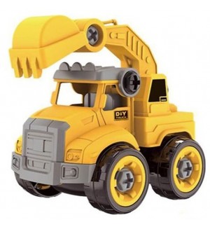 Детски строителни машини Raya Toys - Багер 