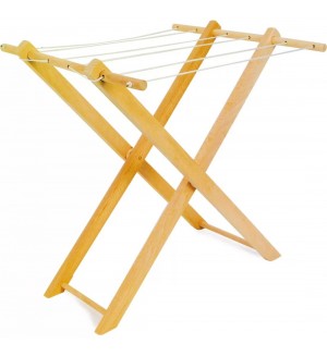 Детски сушилник за дрехи Smart Baby - Дървен, Монтесори Детски сушилник за дрехи Smart Baby - Дървен, Монтесори