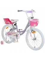 Детски велосипед Byox - Fashion Girl 20'', лилав