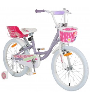 Детски велосипед Byox - Fashion Girl 20'', лилав