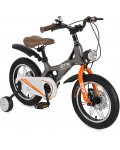 Детски велосипед Byox - GTR, 14'', сив