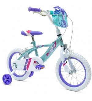 Детски велосипед Huffy - Glimmer, 14'', синьо-лилав