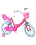 Детски велосипед с помощни колела E&L cycles - Barbie, 16'' Детски велосипед с помощни колела E&L cycles - Barbie, 16''
