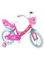 Детски велосипед с помощни колела E&L cycles - Barbie, 16'' Детски велосипед с помощни колела E&L cycles - Barbie, 16''