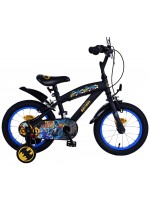 Детски велосипед с помощни колела E&L cycles - Batman, 14'' Детски велосипед с помощни колела E&L cycles - Batman, 14''