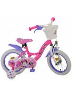 Детски велосипед с помощни колела E & L cycles - Disney Minnie, 14''