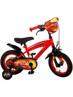 Детски велосипед с помощни колела E&L cycles - Дисни, Колите, 12''