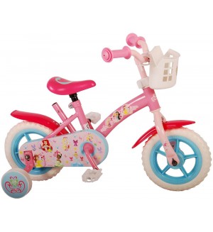 Детски велосипед с помощни колела E&L cycles - Дисни Принцеси, 10''