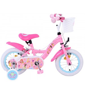 Детски велосипед с помощни колела E&L cycles - Дисни Принцеси, 12'' Детски велосипед с помощни колела E&L cycles - Дисни Принцеси, 12''